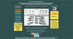 Desktop Screenshot of microformmodels.com